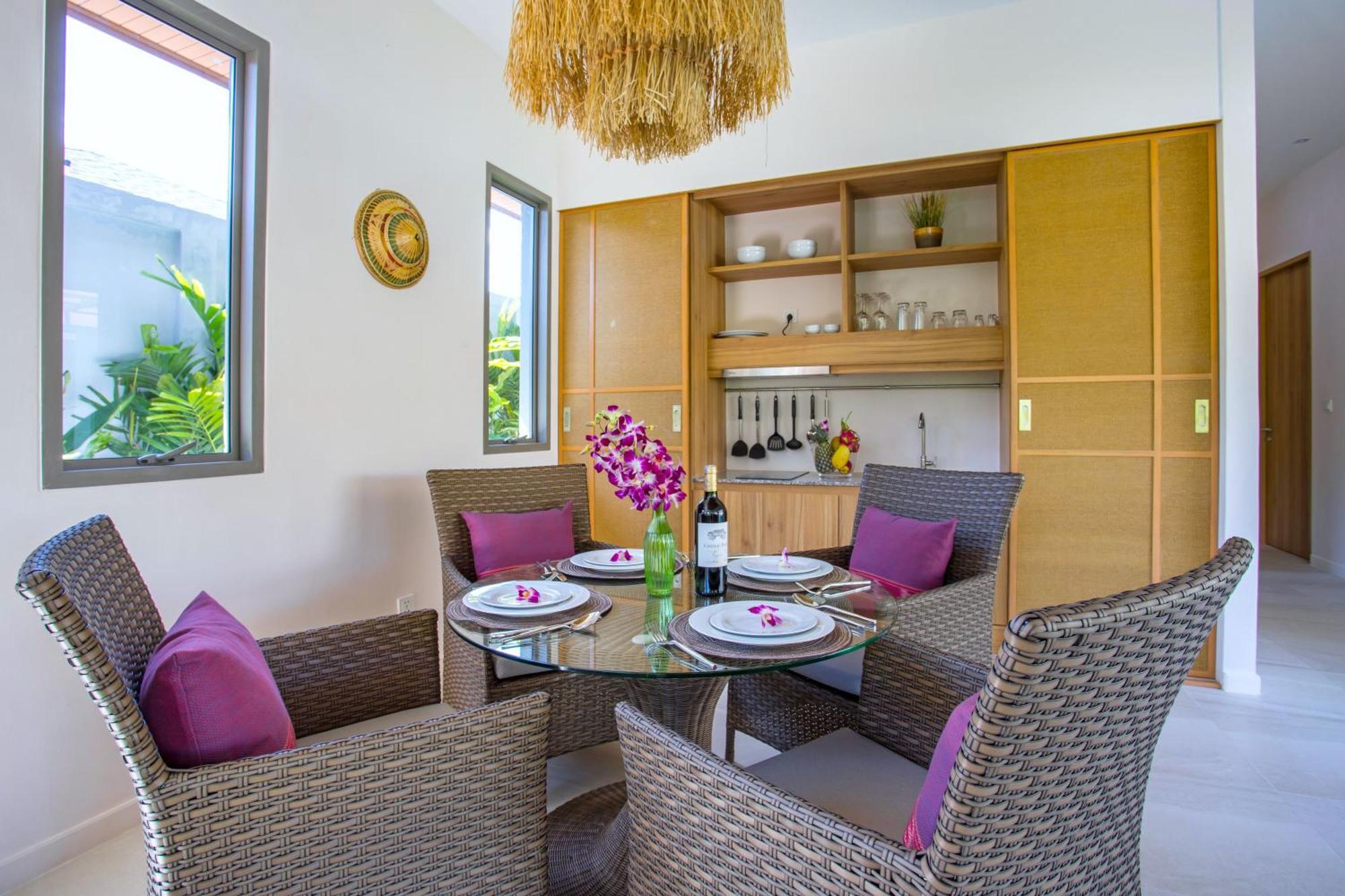 Resort Boutique 2Br Villa Dalaa 4, Private Pool, Full Service, 5 Min Drive شاطئ كامالا المظهر الخارجي الصورة